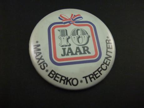 Maxis Berko Trefcenter Edeketen van hypermarkten in Nederland ( opgezet door het Bijenkorf-concern (KBB) in de 10 jarig jubileum